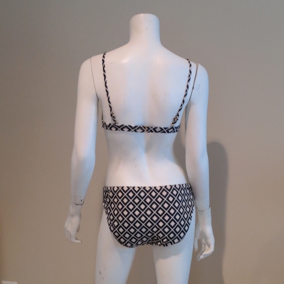 J. Crew Triangle Top Bikini Two Piece Swimsuit - Picture 2 of 8